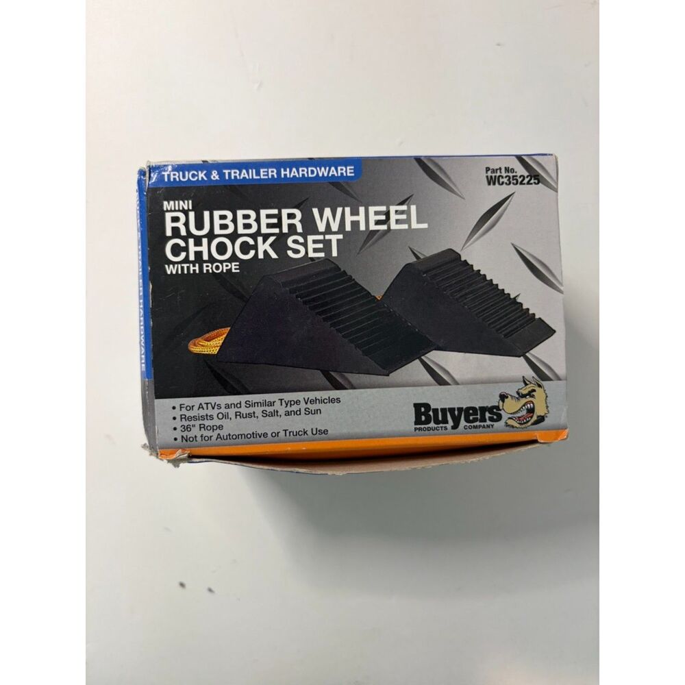 Rubber Wheel chock set